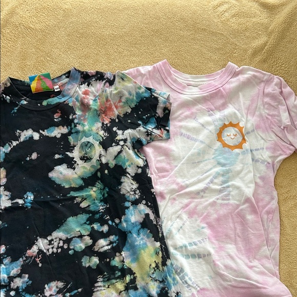 Big Bud Press Tops - Magic waters Tie-Dye Tshirt big bud press